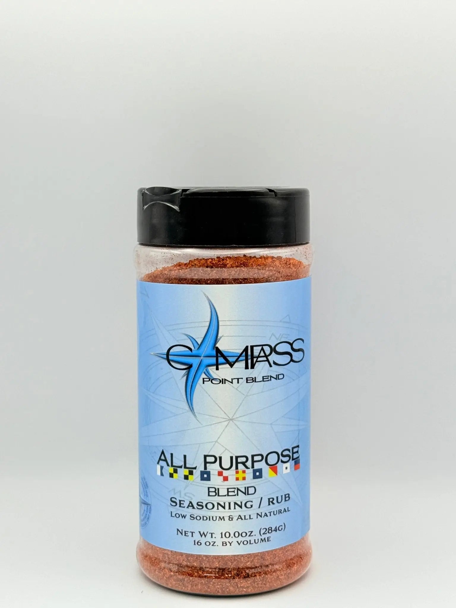 Main Street Collective All Purpose Seasoning Blend: Low Sodium, All Natural spice rub for versatile cooking. 10oz Net Wt.