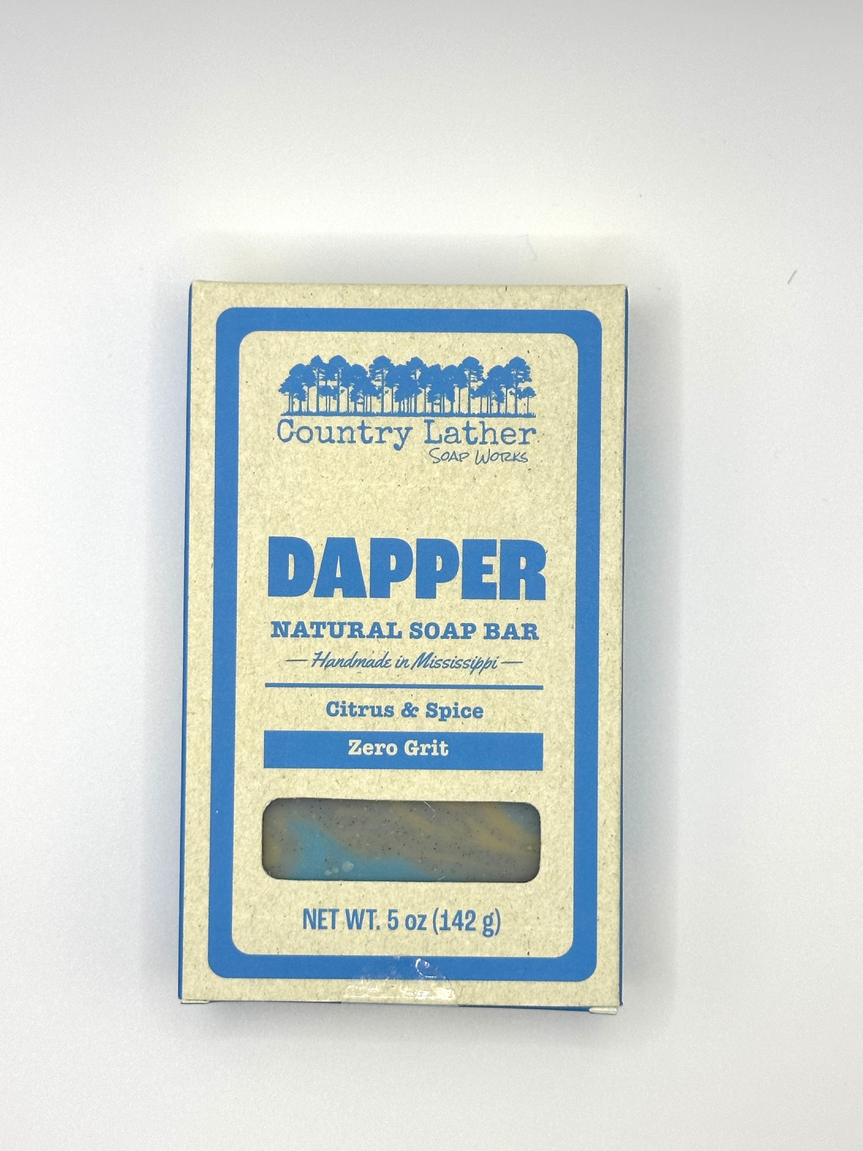 Dapper Soap Bar - Country Lather Clean Masculine Goat Milk Soap