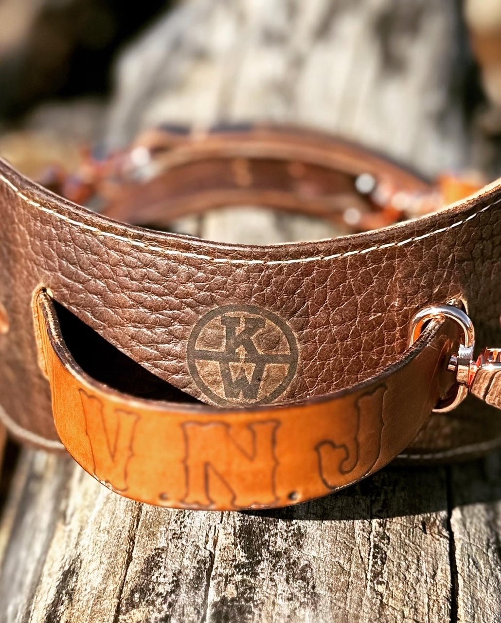 Custom Duck Lanyard - Leather Duck Strap - 12 Slot Bird Carrier - Main Street Collective Hunting Accessory