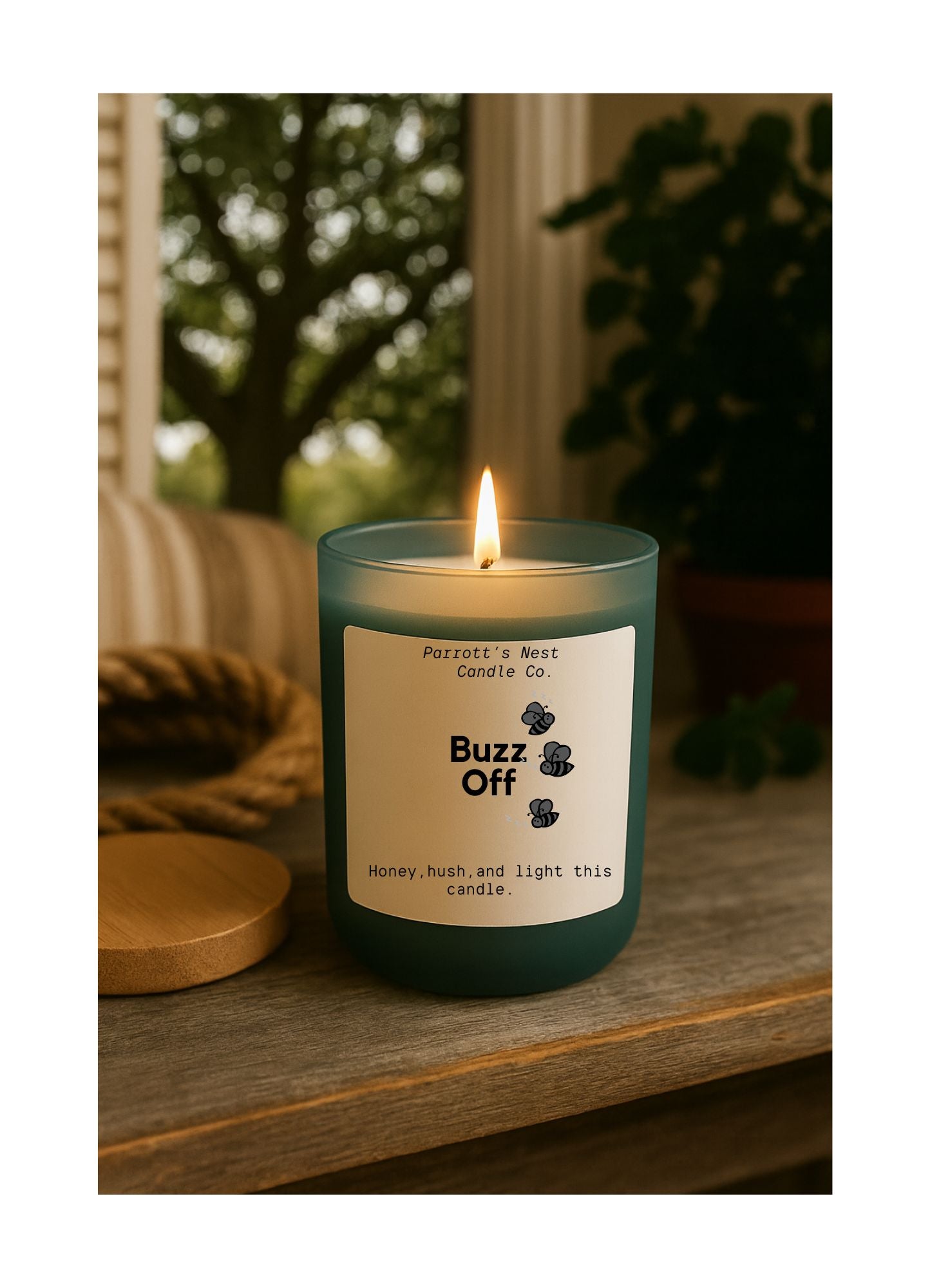 Buzz Off 8oz Hand Poured Soy Candle