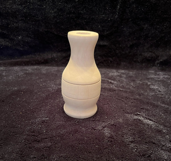 CANDLE HOLDER/BUD VASE MADE OF RIVER BIRCH Paw Paw’s Woodshop of Mississippi