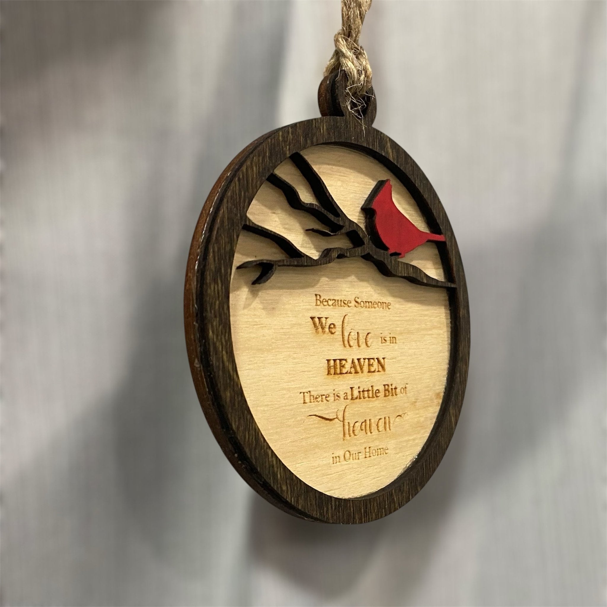 A Little Bit of Heaven Cardinal Memorial Ornament