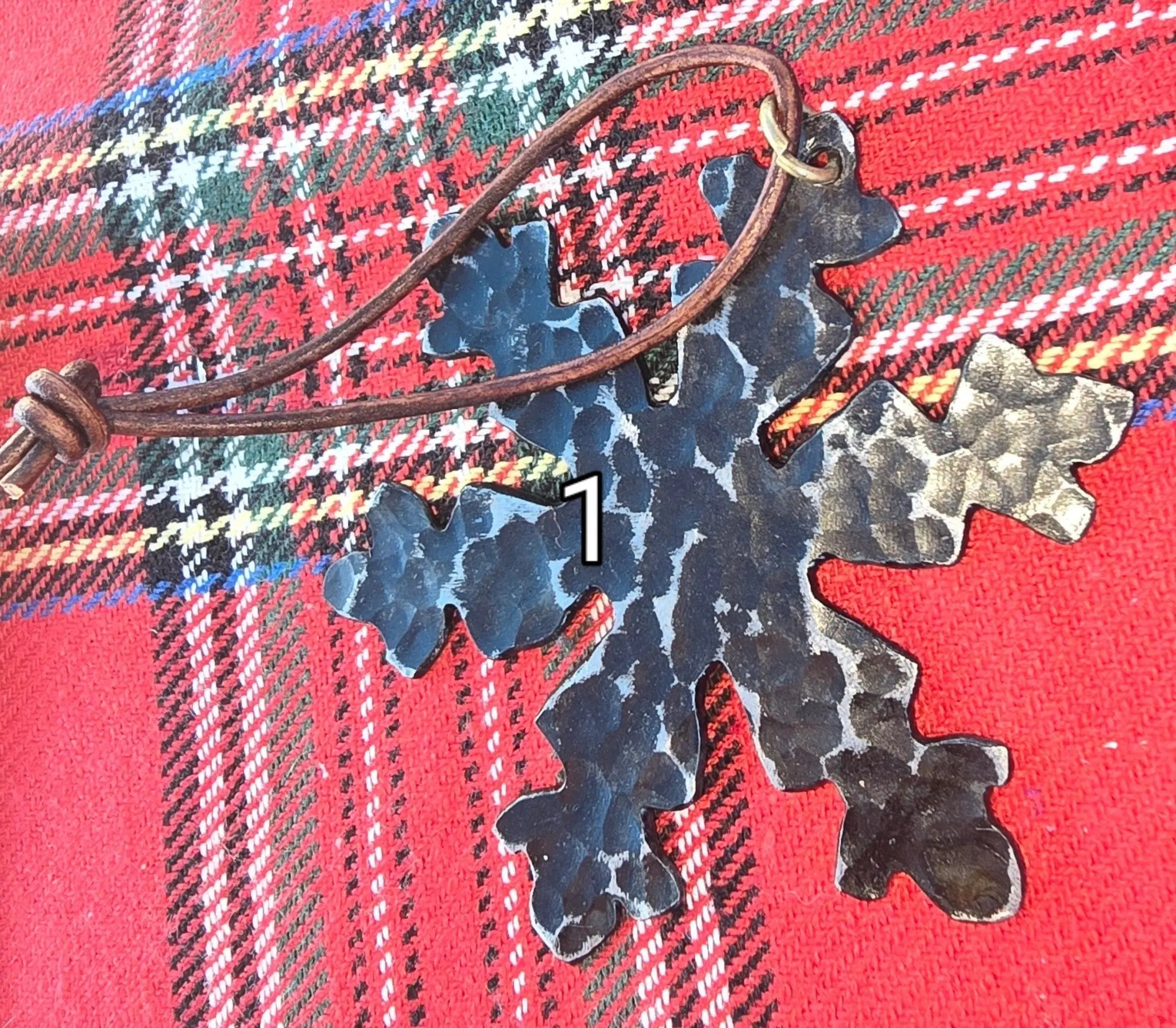 Hand Forged Metal Snowflake Christmas Tree Ornament - Main Street Collective