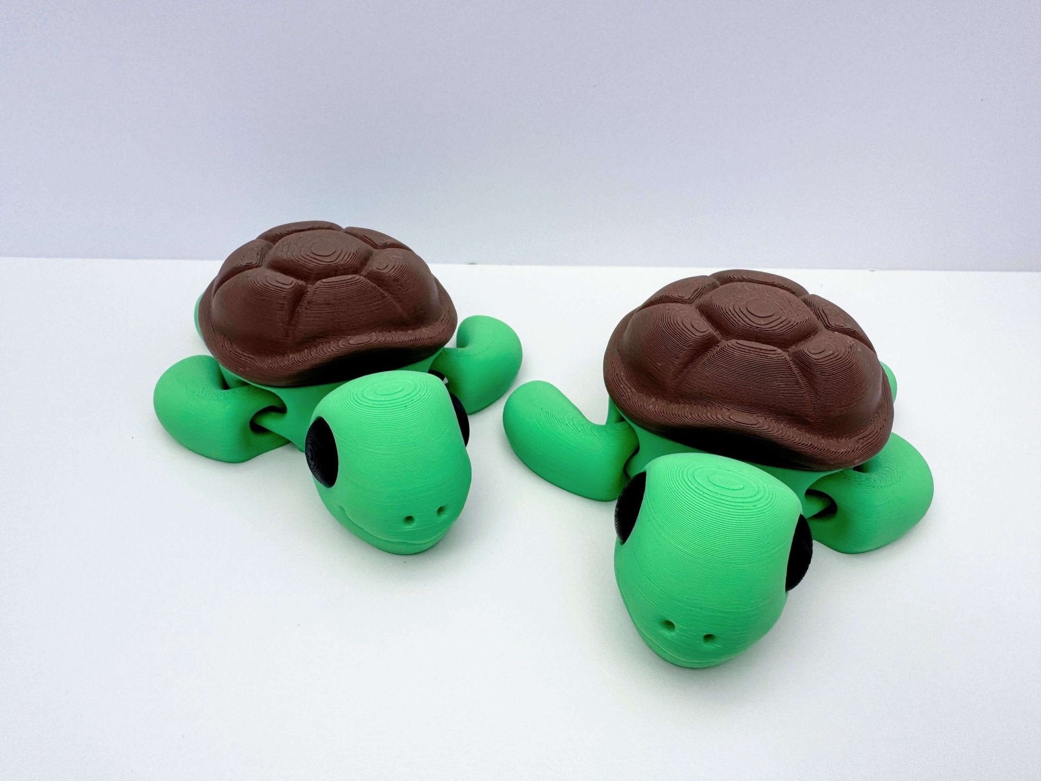 3D Printed Turtle Fidget Toys: Handmade Sensory Relief for Stress & Anxiety by Mushroom Lady Co.