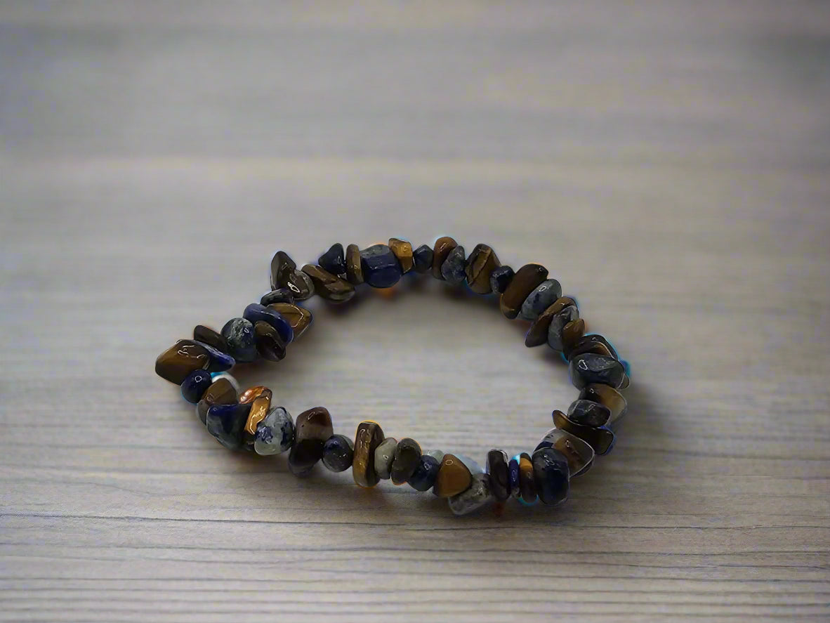 Full view of Color Pop Chunky Bead Bracelet by The Tween Space – Mississippi handmade gifts