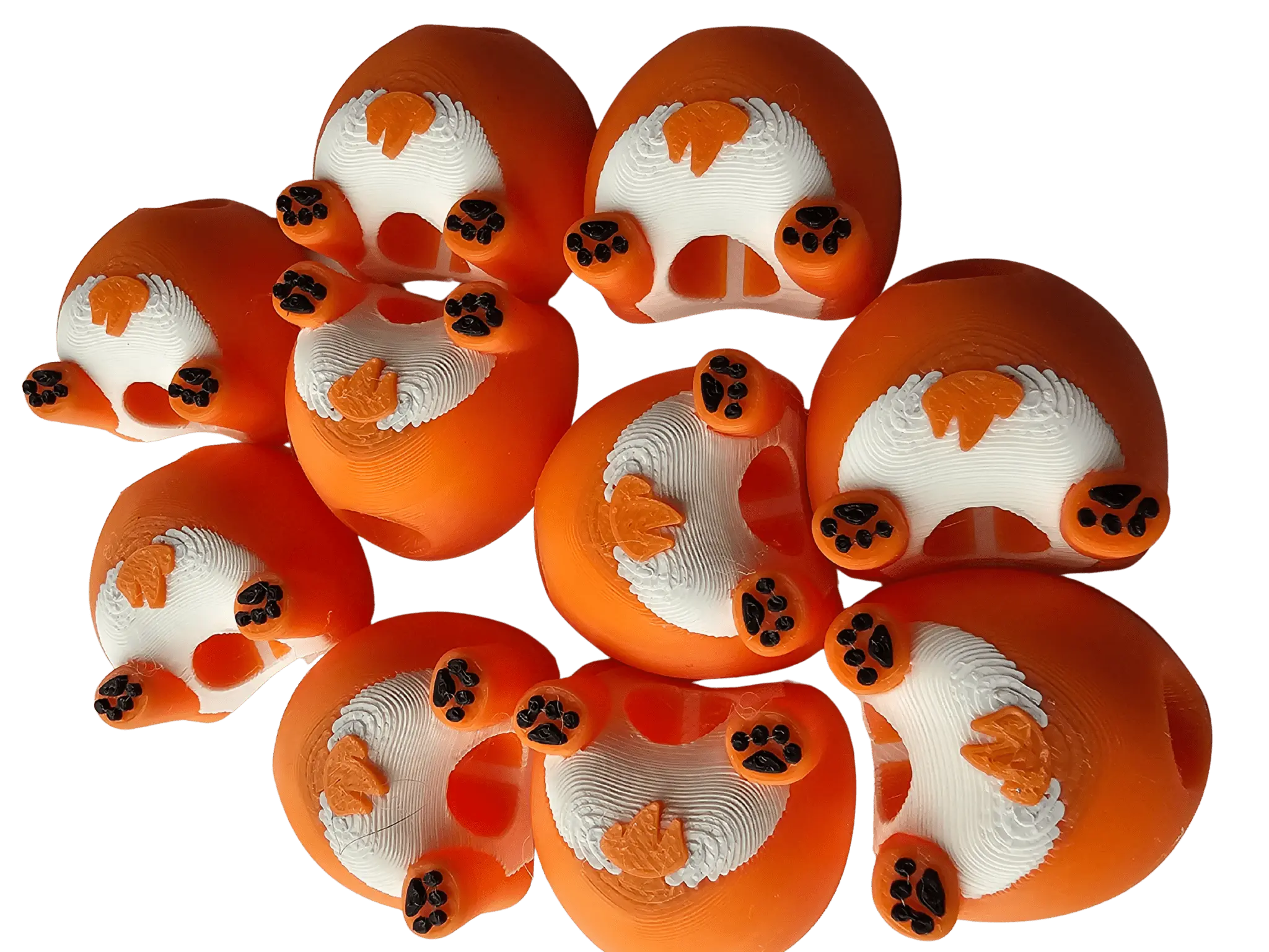 Corgi Butt Straw Toppers: 3D Printed Tumbler Charms for Dog Lovers - Mississippi Handmade by Tween Space