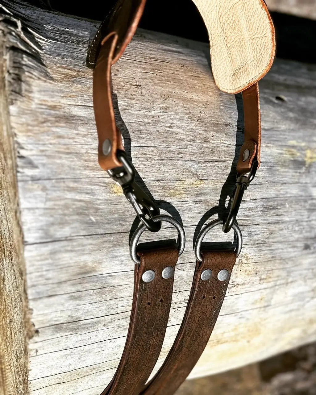 Custom Duck Lanyard: Leather Bird Carrier by Main Street Collective