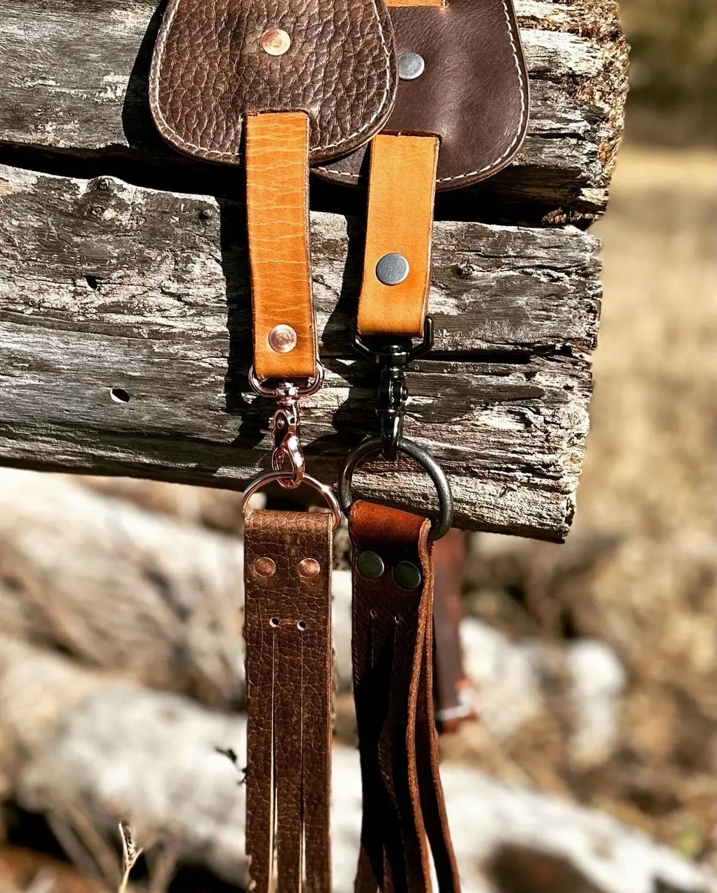 Custom Duck Lanyard: Leather Duck Strap, Hunting Gear, 12 Slots, Handcrafted, Main Street Collective
