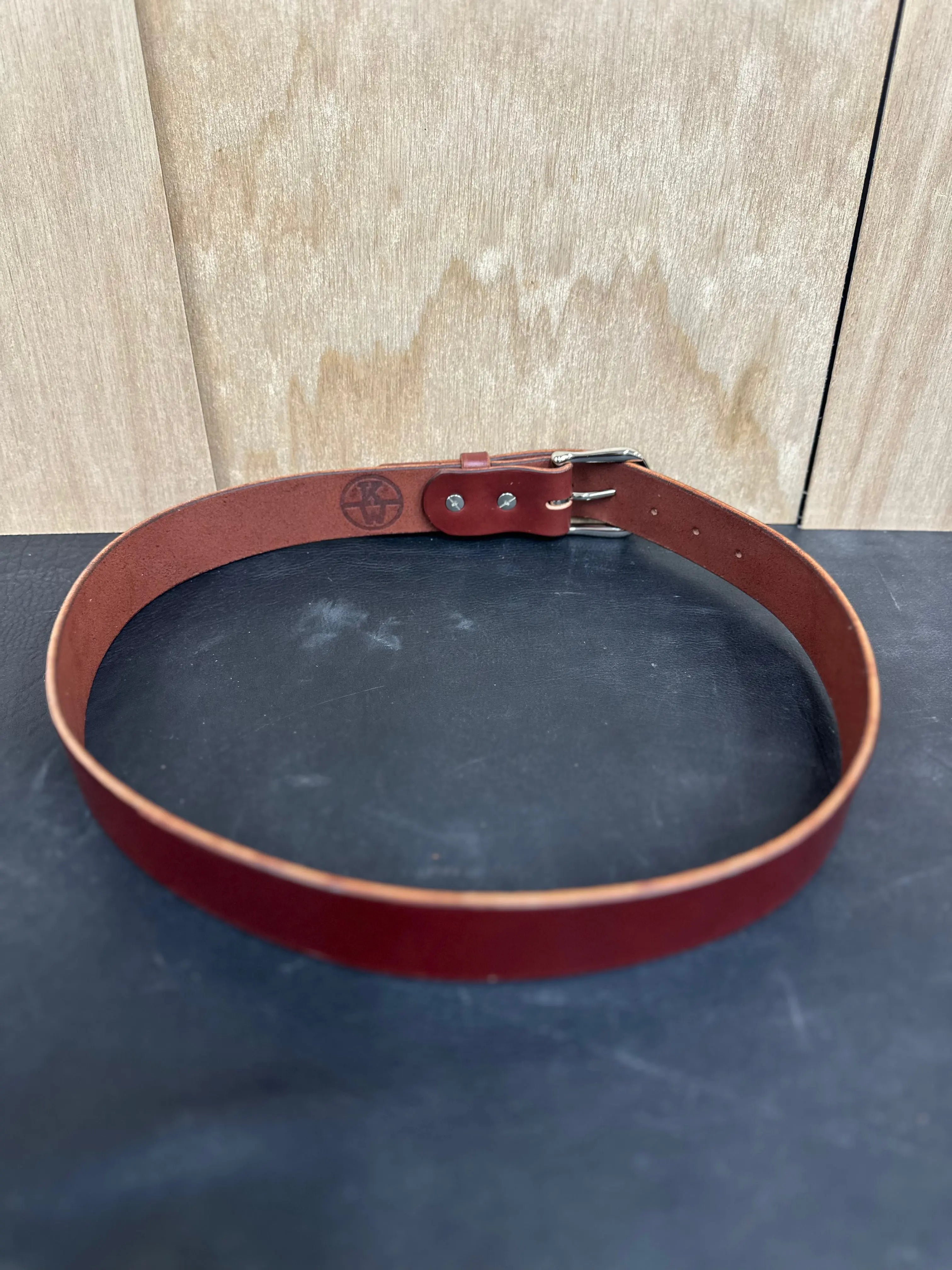 Custom Leather Belt Kw Leatherworks