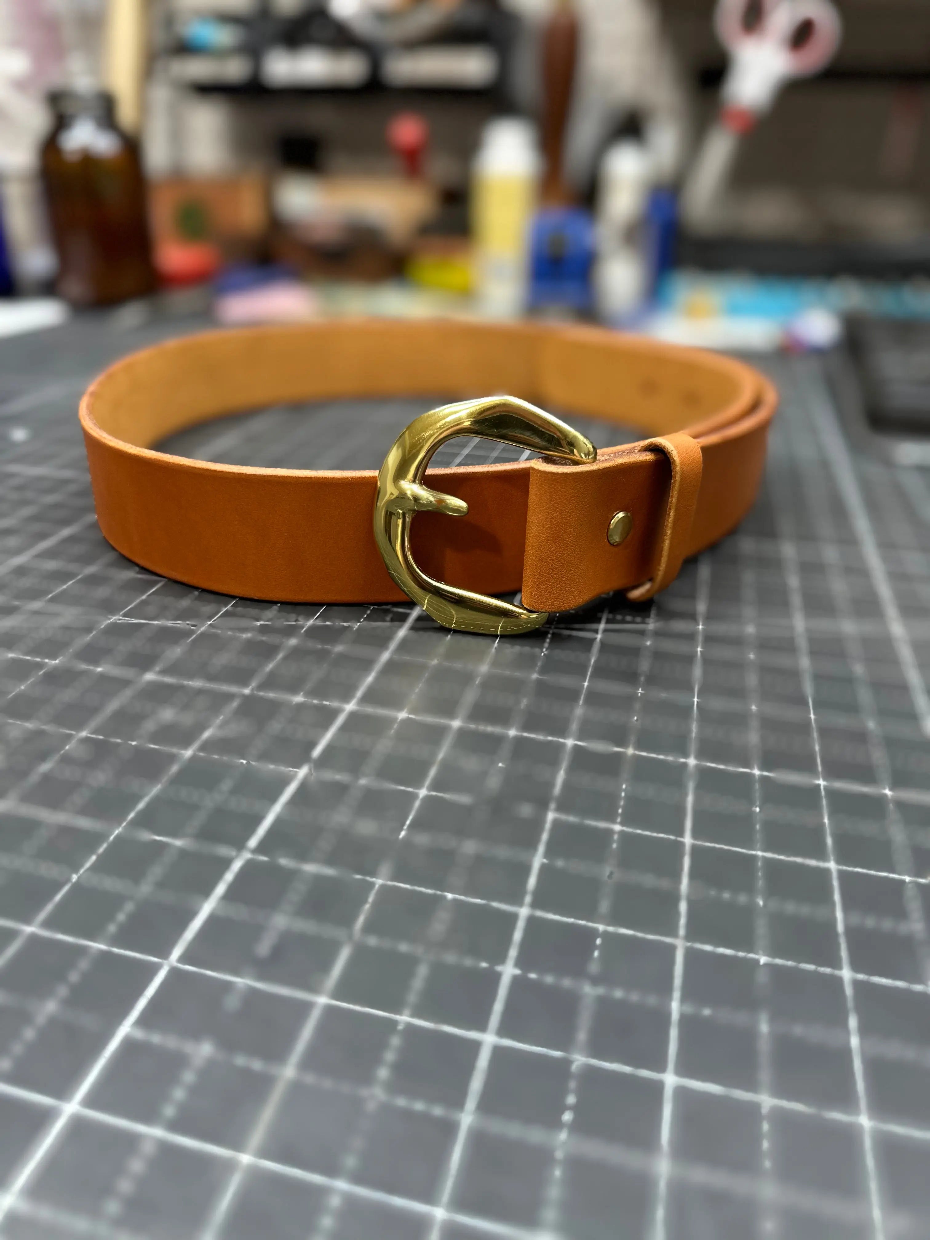 Custom Leather Belt Kw Leatherworks