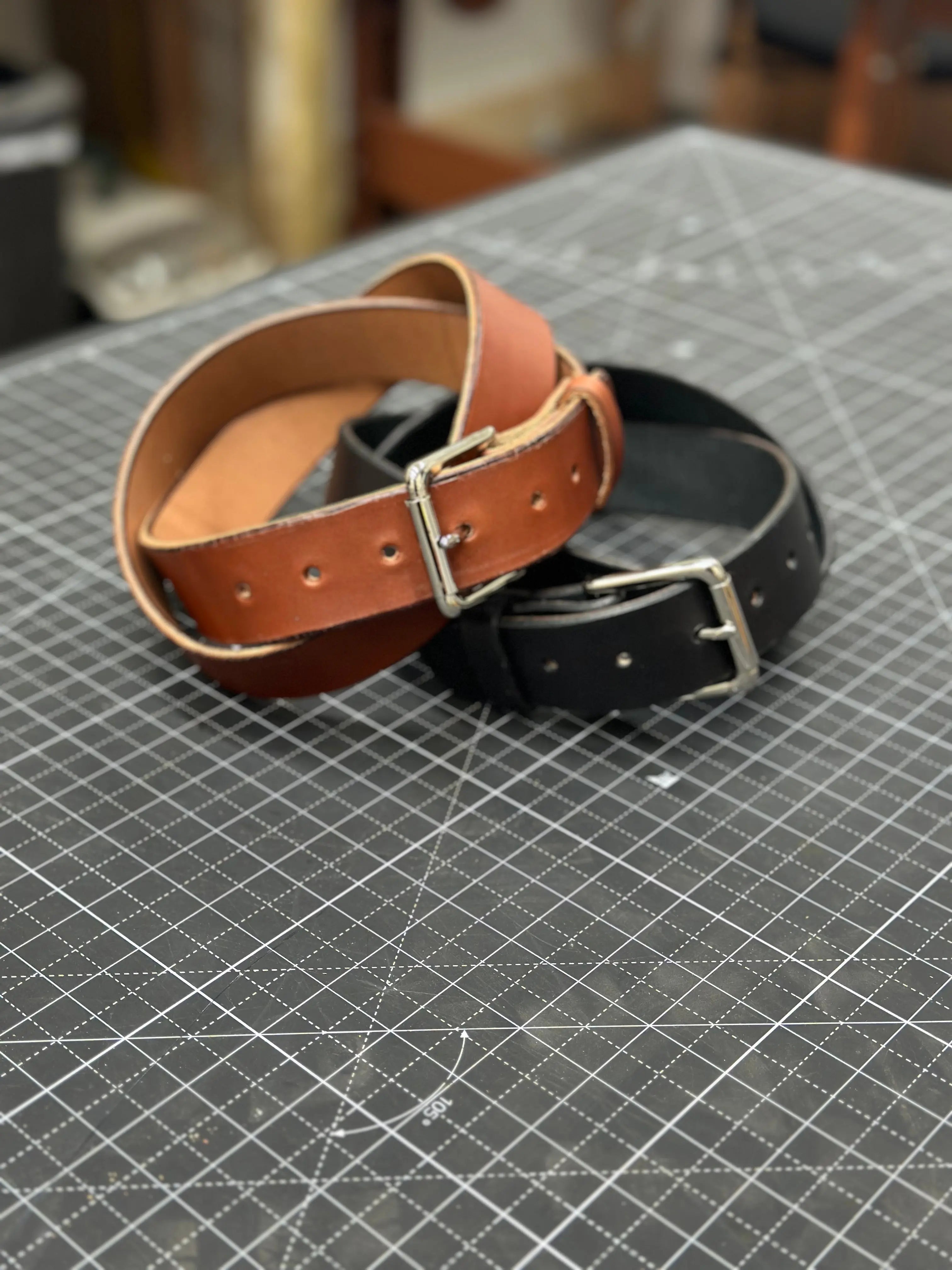 Custom Leather Belt Kw Leatherworks