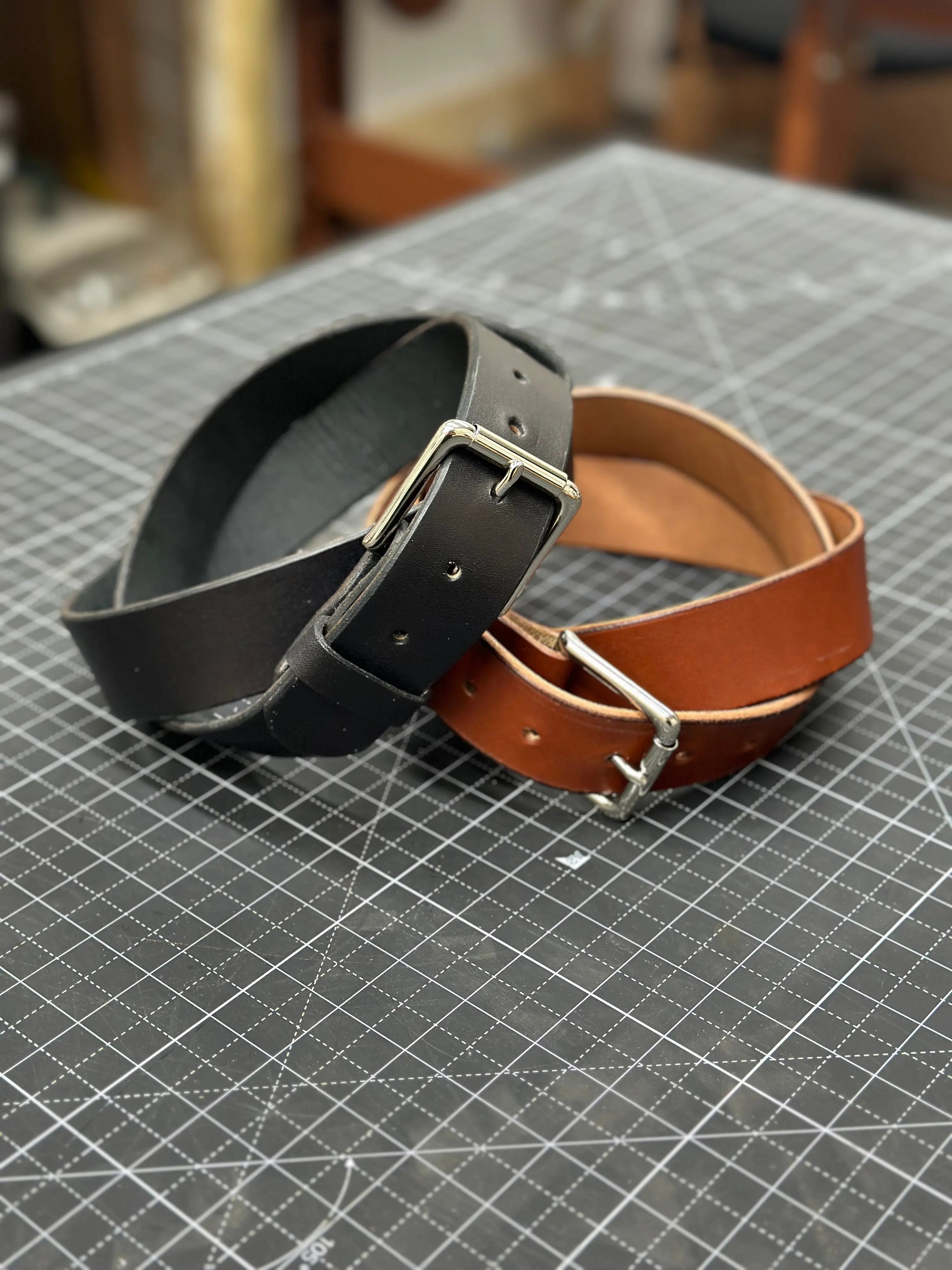 Custom Leather Belt Kw Leatherworks