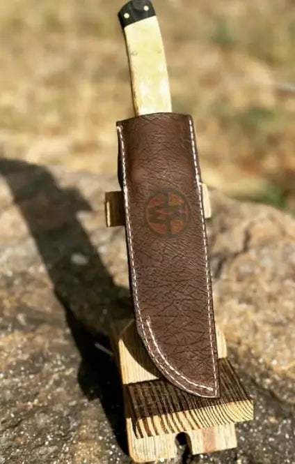Custom Leather Knife Sheath Kw Leatherworks