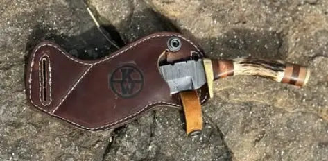 Custom Leather Knife Sheath Kw Leatherworks