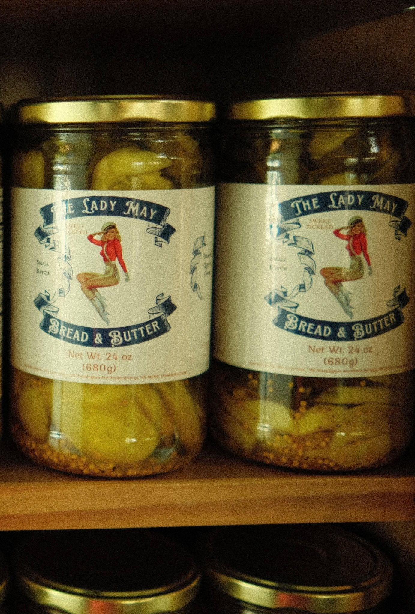 Southern Sweet Bread & Butter Pickle Slices - 24oz Small Batch | Restaurant Recipe | Lady May