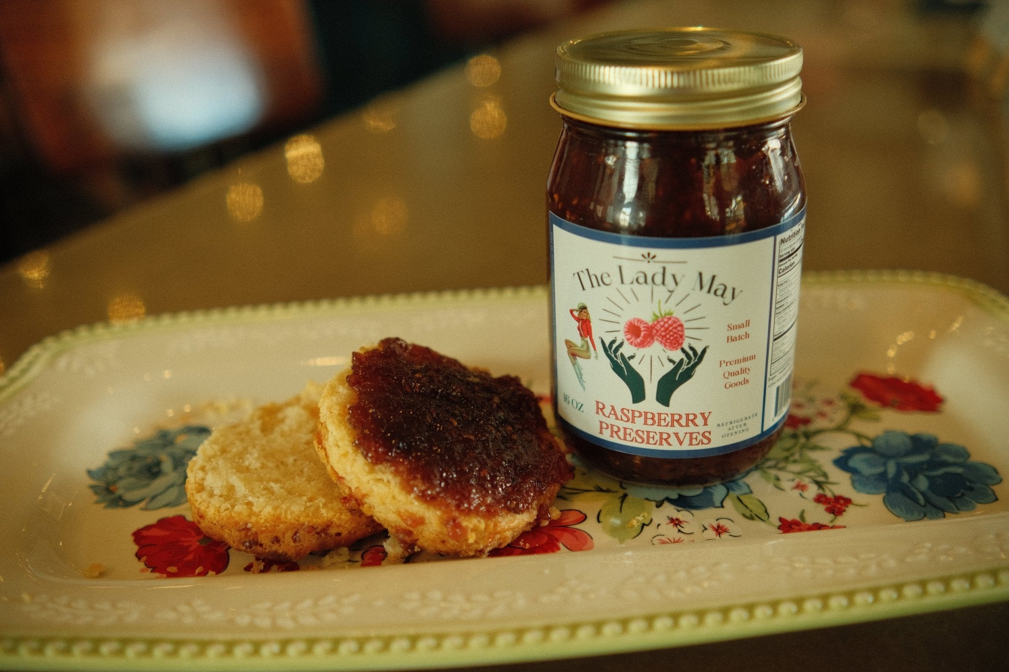 Lady May’s Southern Raspberry Preserves