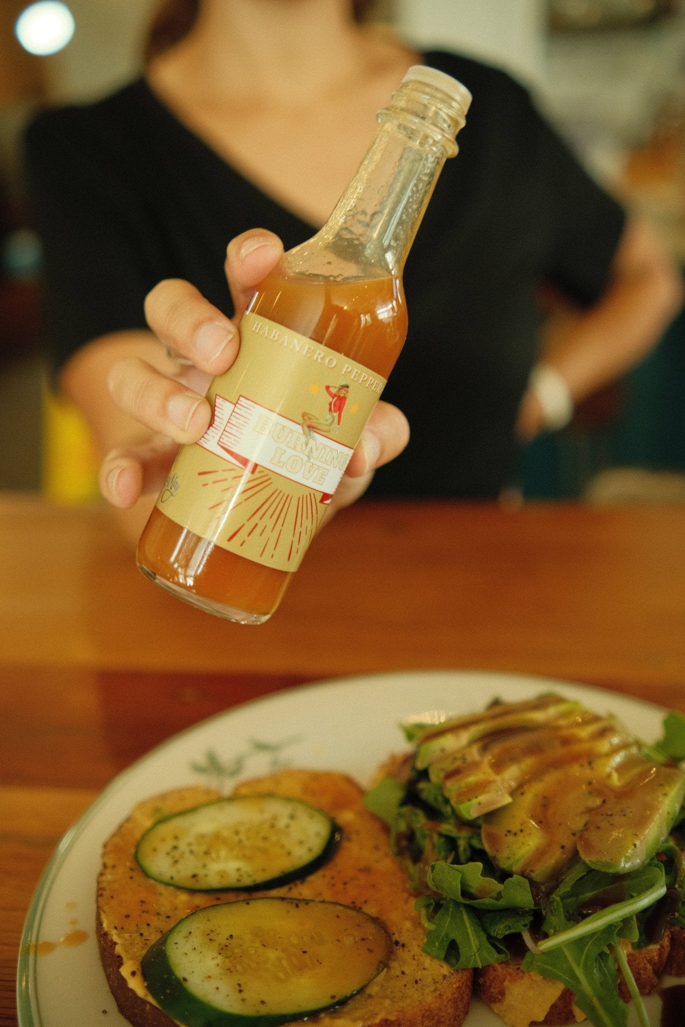 Lady May’s Habanero Hot Sauce – Farm Picked Habanero Blend – Small Batch, Bold & Spicy – Restaurant Recipe – 6oz Glass Bottle