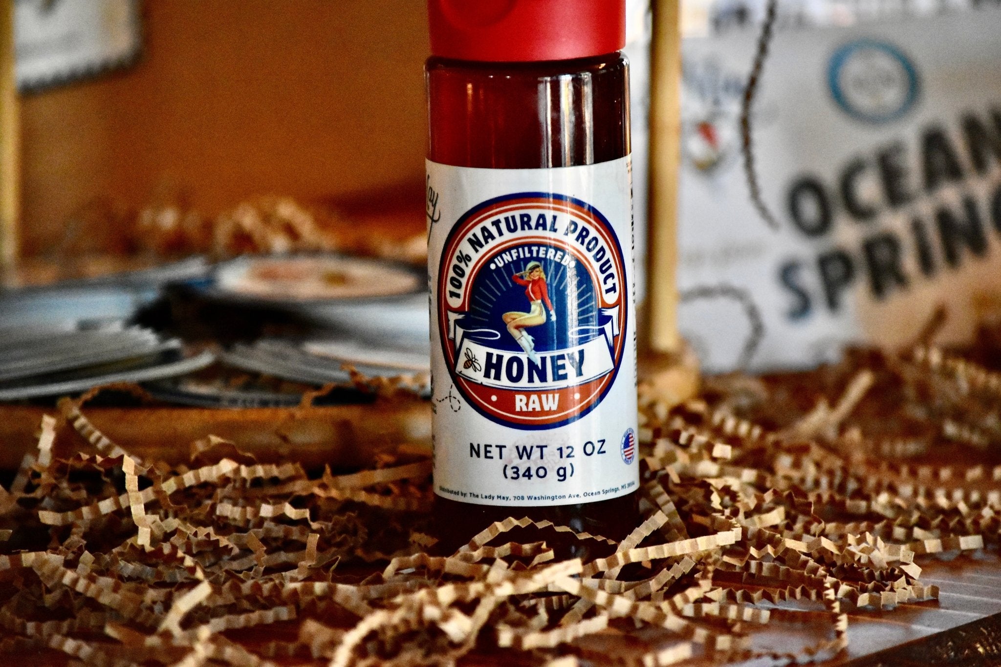 All Natural Raw Unfiltered Honey - 12oz