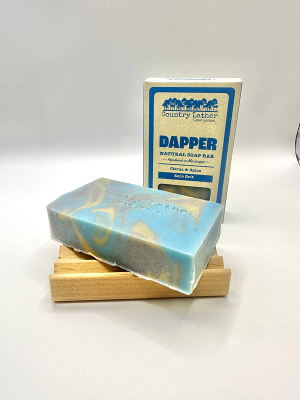 Dapper Soap Bar - Country Lather Clean Masculine Goat Milk Soap Country Lather Soap Works