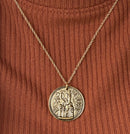 Fairy Coin Necklace by Mushroom Lady Co. – Mississippi handmade fantasy jewelry with 16 inch chain