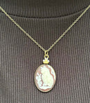 Garden Cat Necklace by Mushroom Lady Co. – Mississippi handmade whimsical cat jewelry