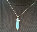 Milky Crystal Necklace by Mushroom Lady Co. – Mississippi handmade whimsical fantasy jewelry