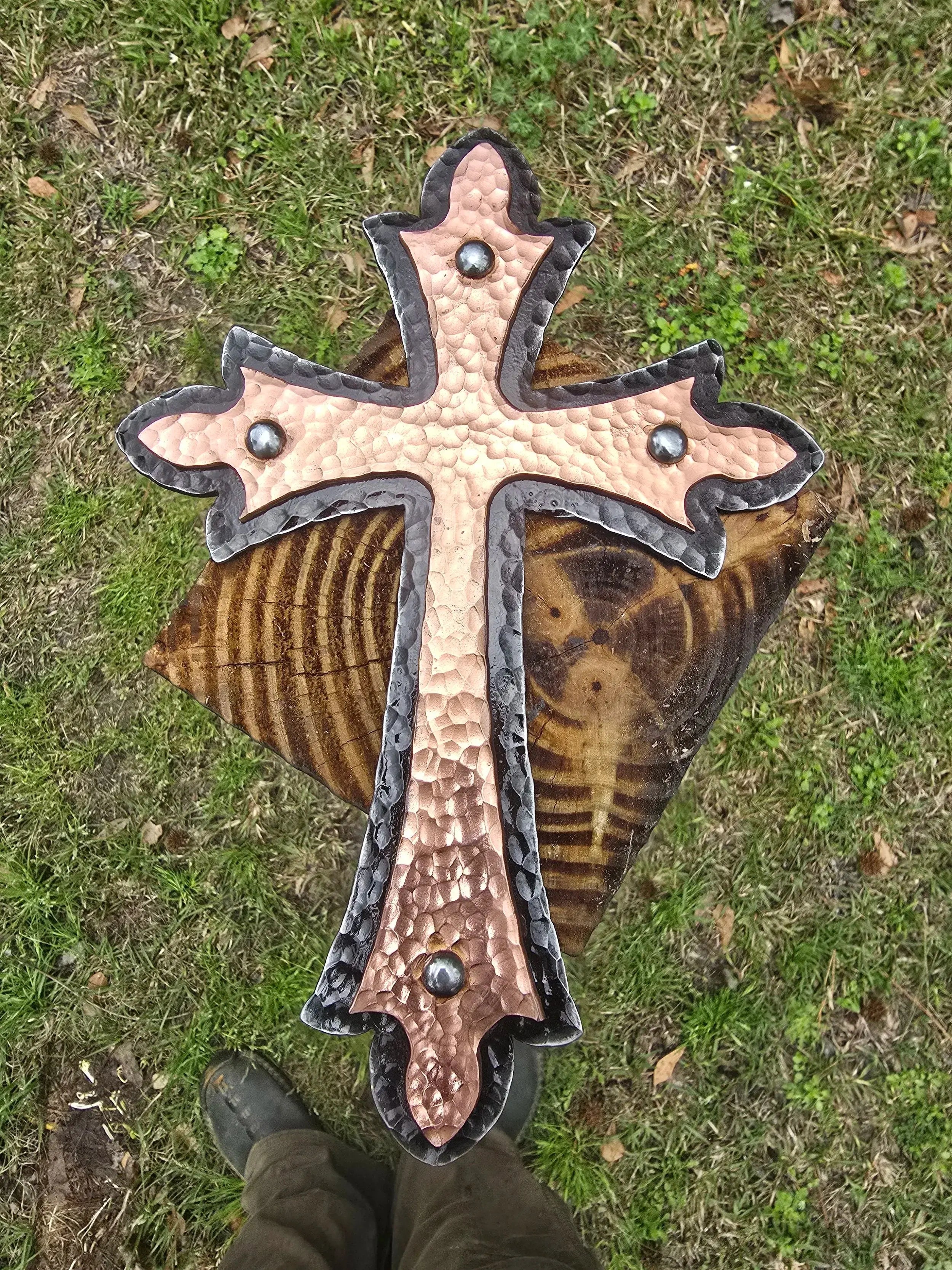 Double Layer Cross Redbeard's Forge LLC