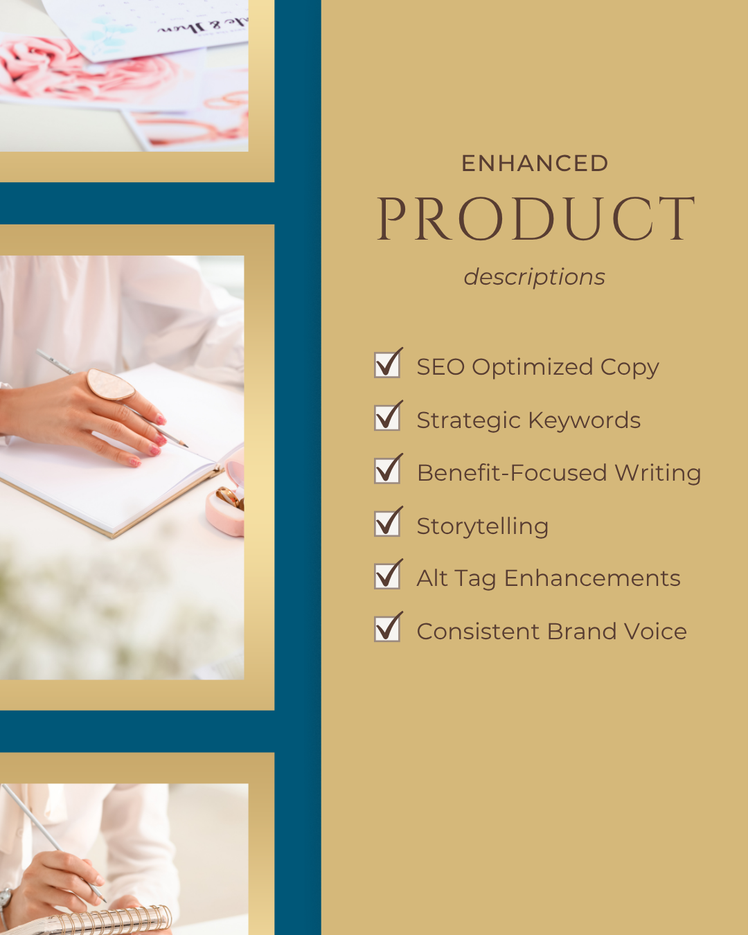 enhanced product descriptions
