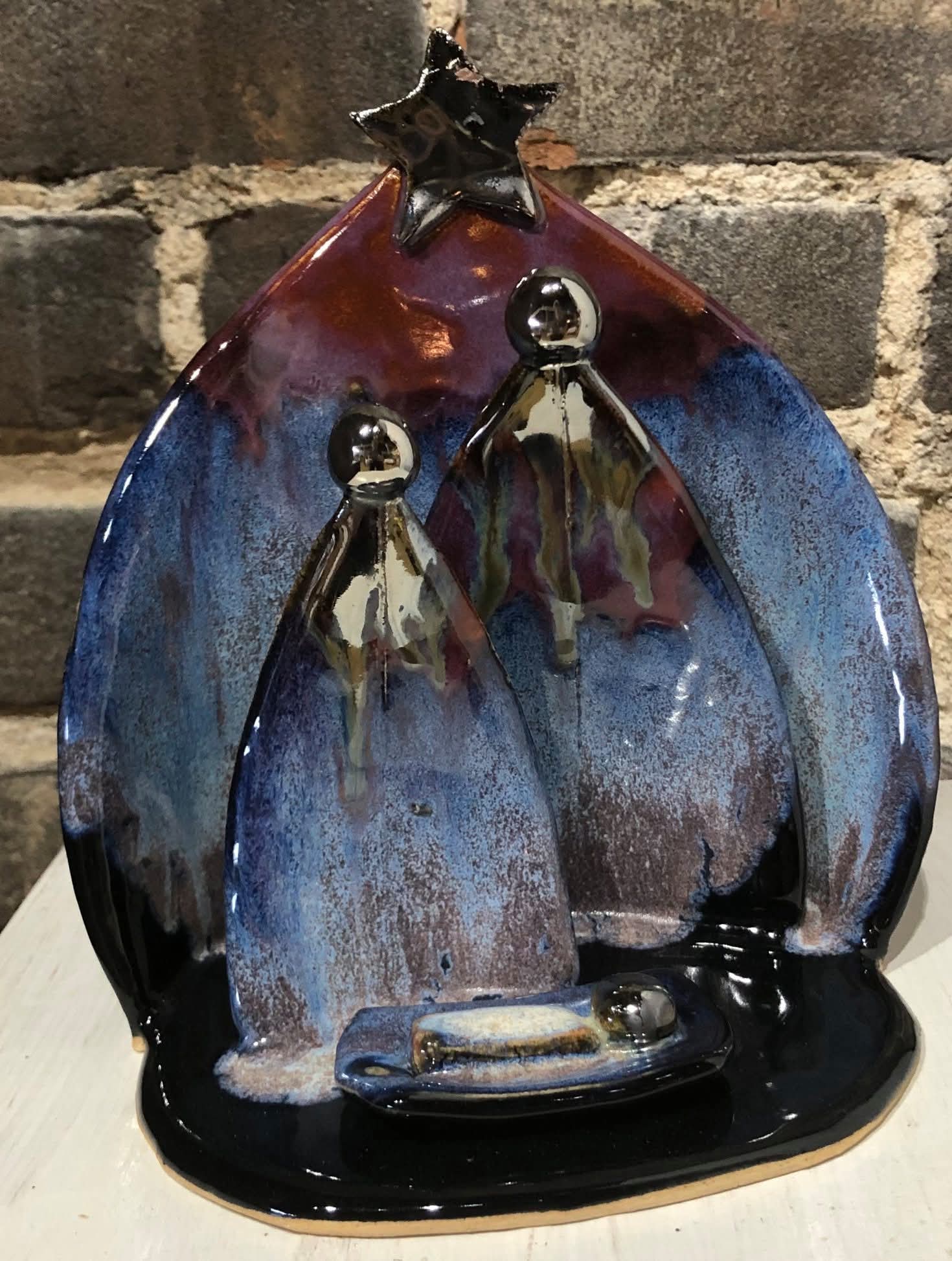 Handmade Ceramic Nativity Scene: Pottery Workshop at Main Street Collective, Hattiesburg
