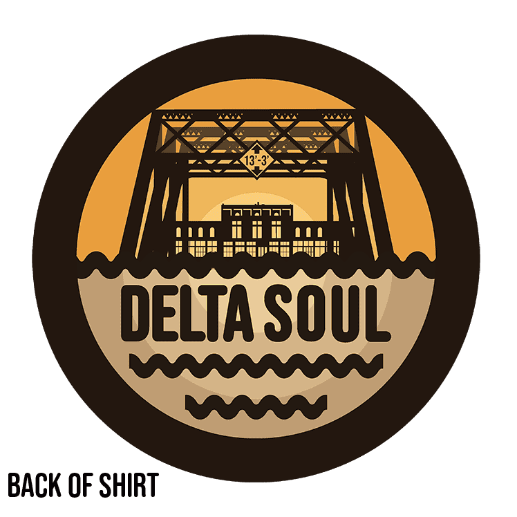 Delta Soul Mississippi Shirt: Greenwood Bridge Graphic - Conservation Apparel.