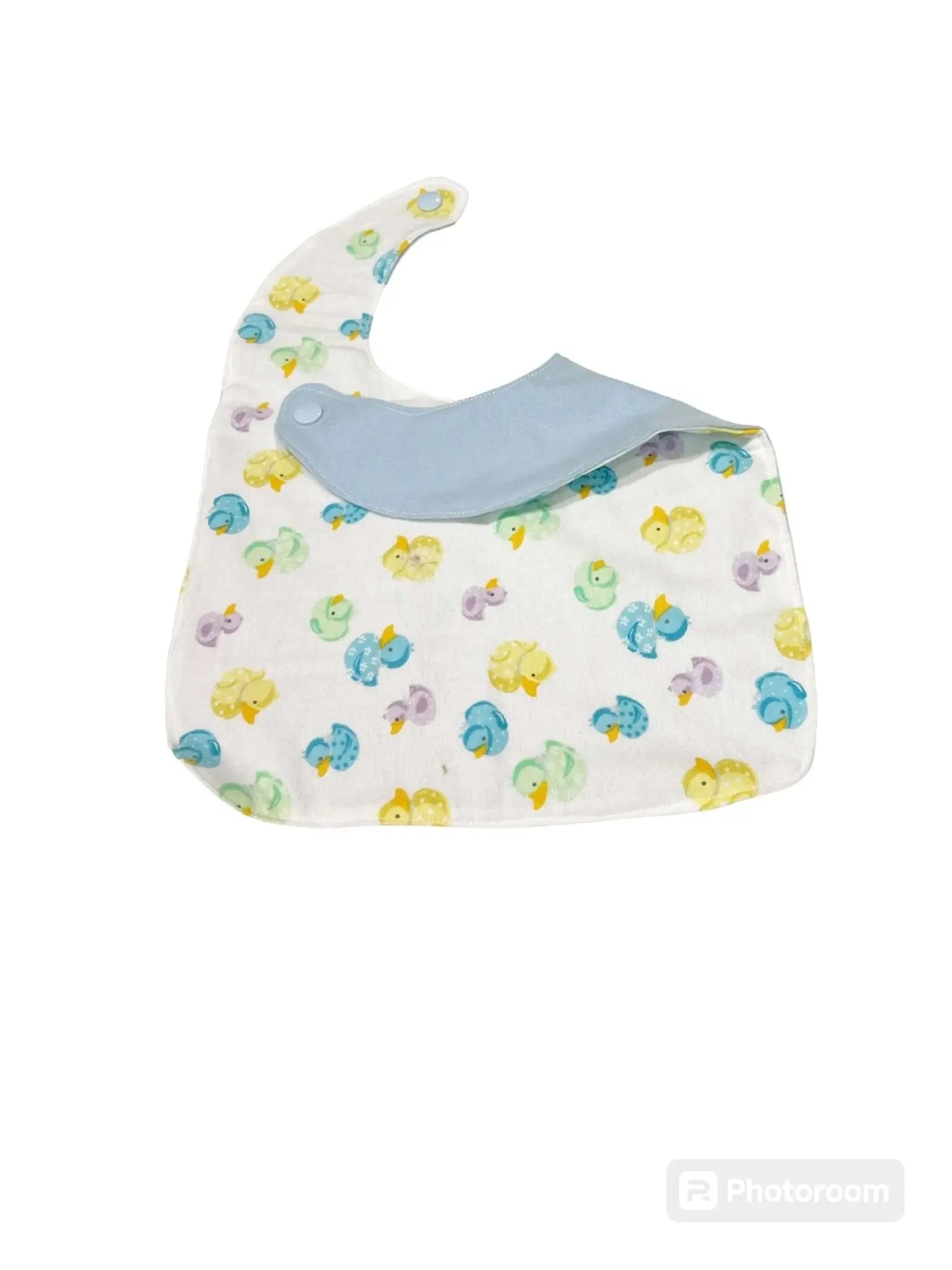 Farm Animal Baby Bib: Handmade Reversible Bib | East Mississippi Creations