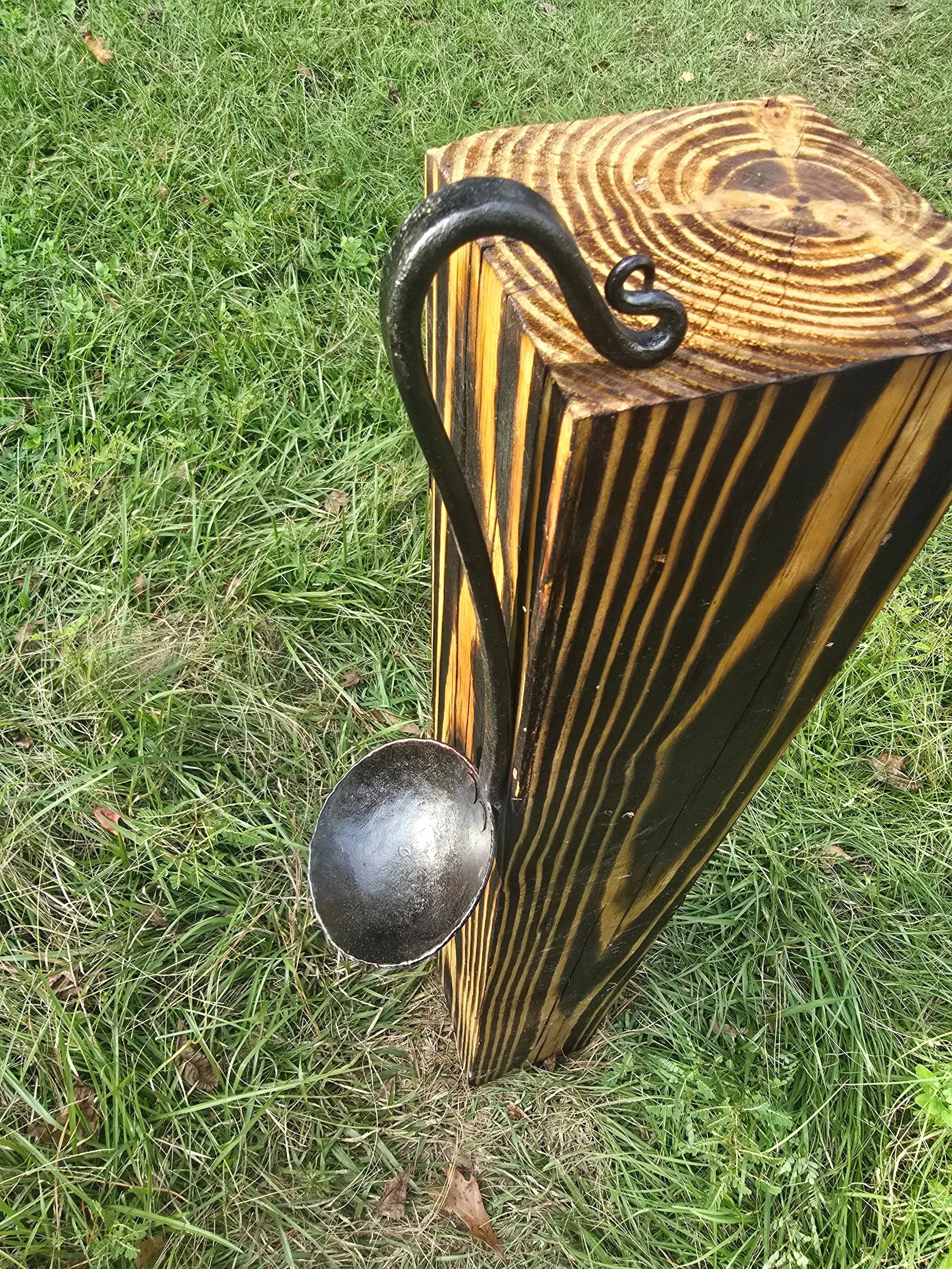 Forged Ladle Redbeard's Forge LLC