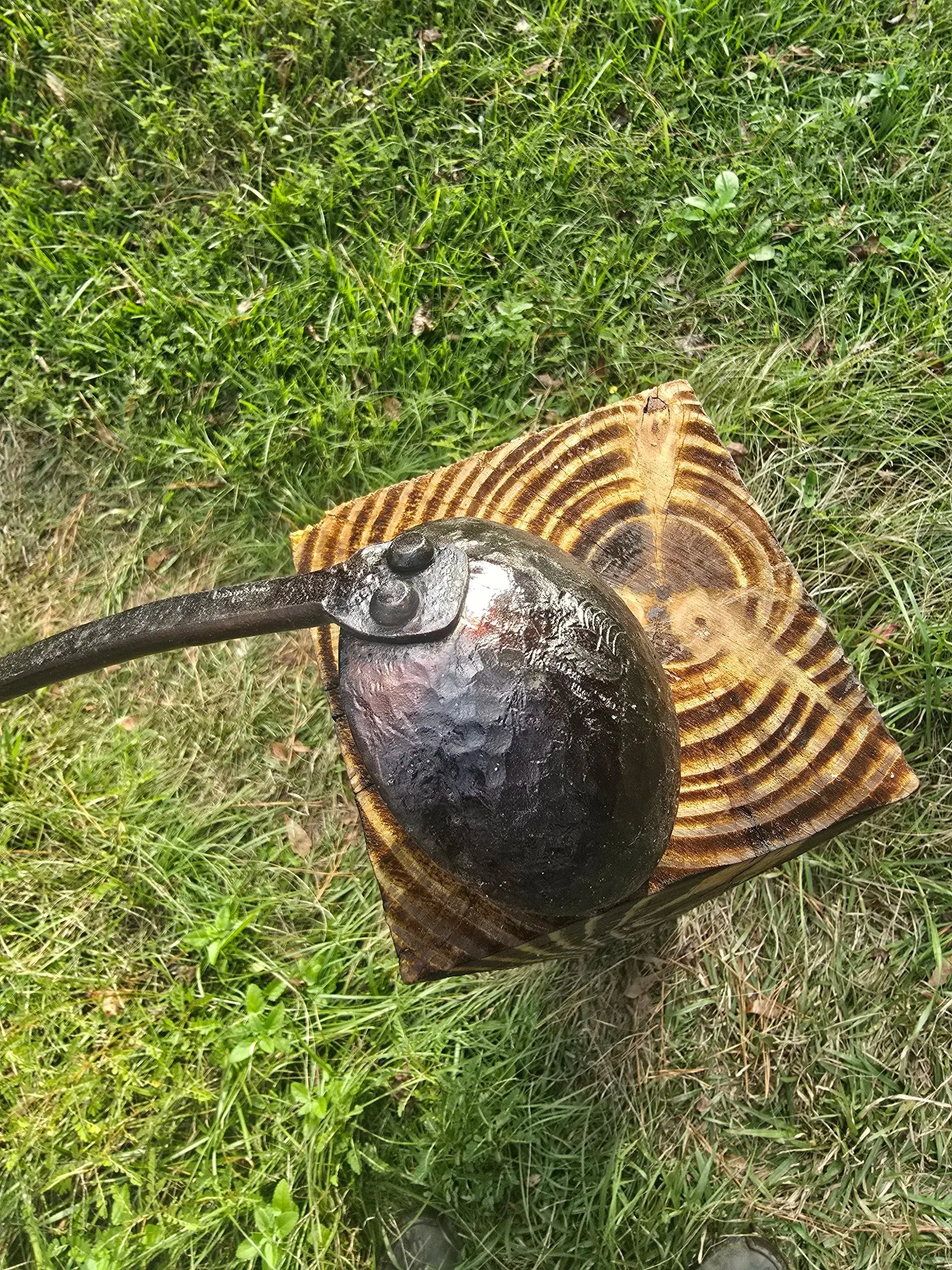 Forged Ladle Redbeard's Forge LLC