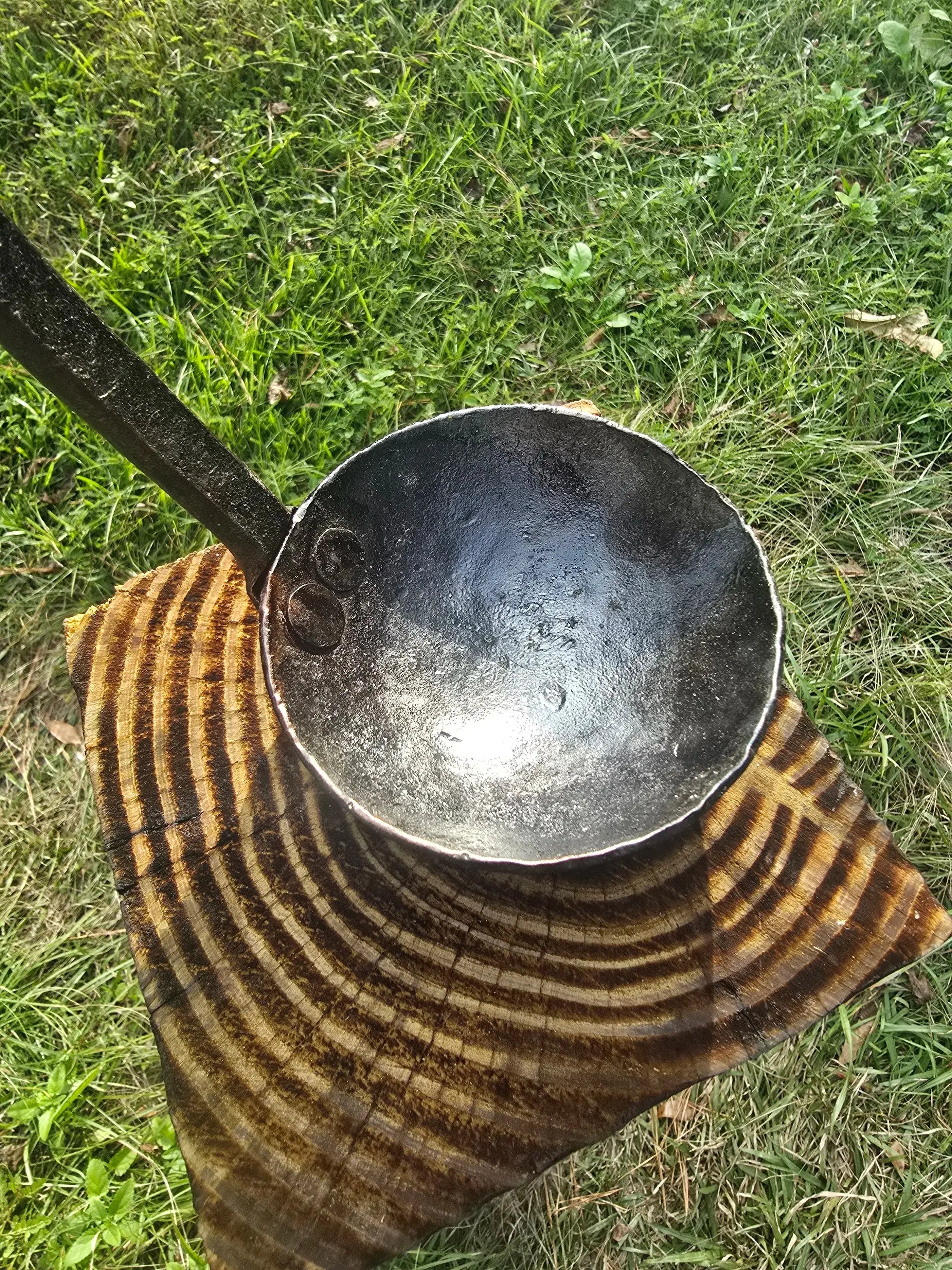 Forged Ladle Redbeard's Forge LLC