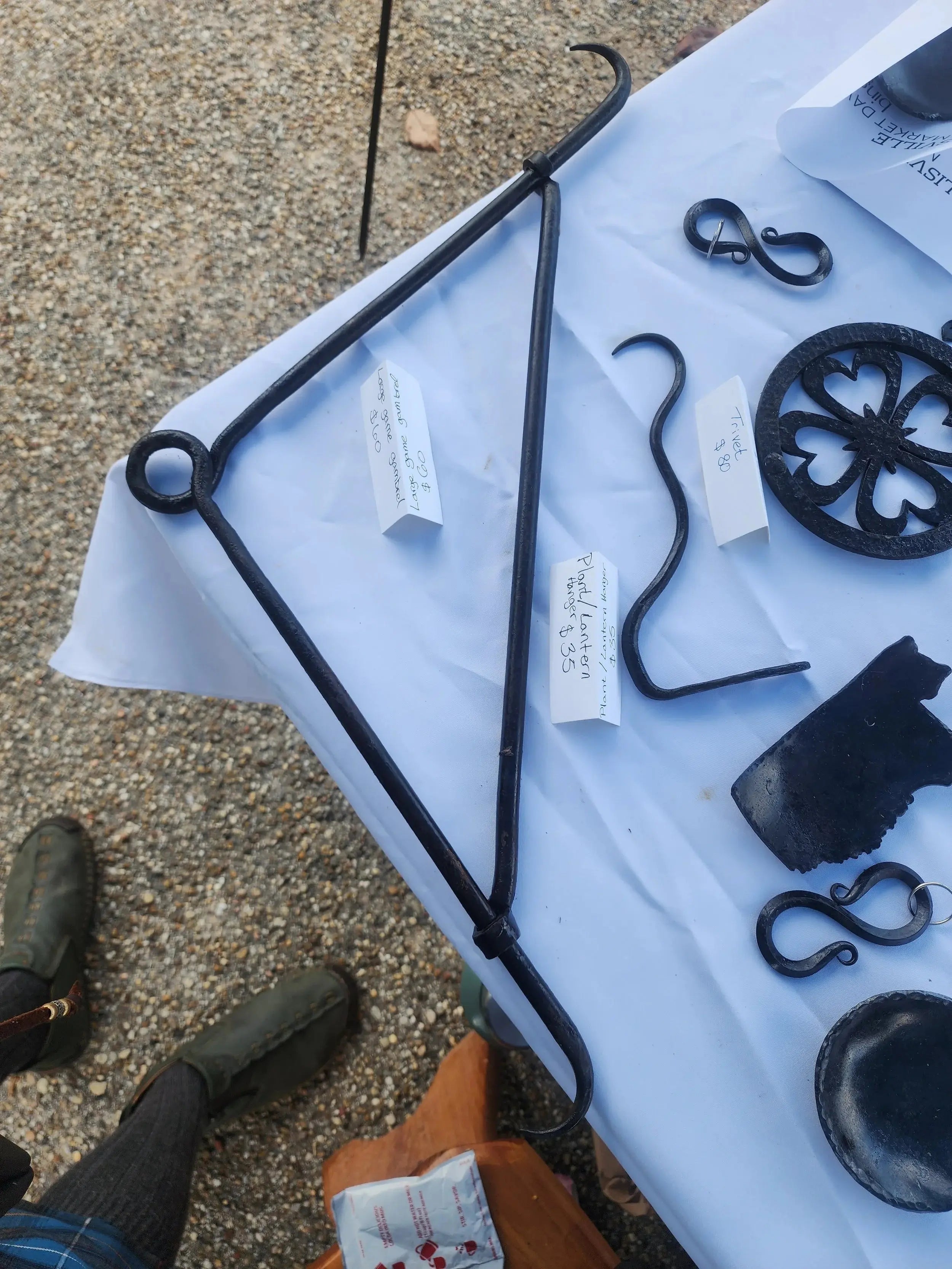 Forged Large Game Gambrel Redbeard's Forge LLC