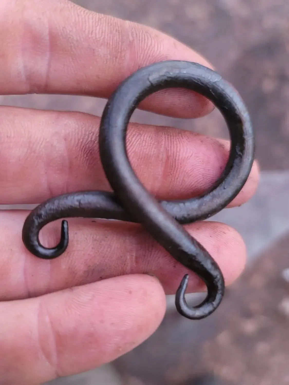 Forged Norse Protection Pendant Redbeard's Forge LLC