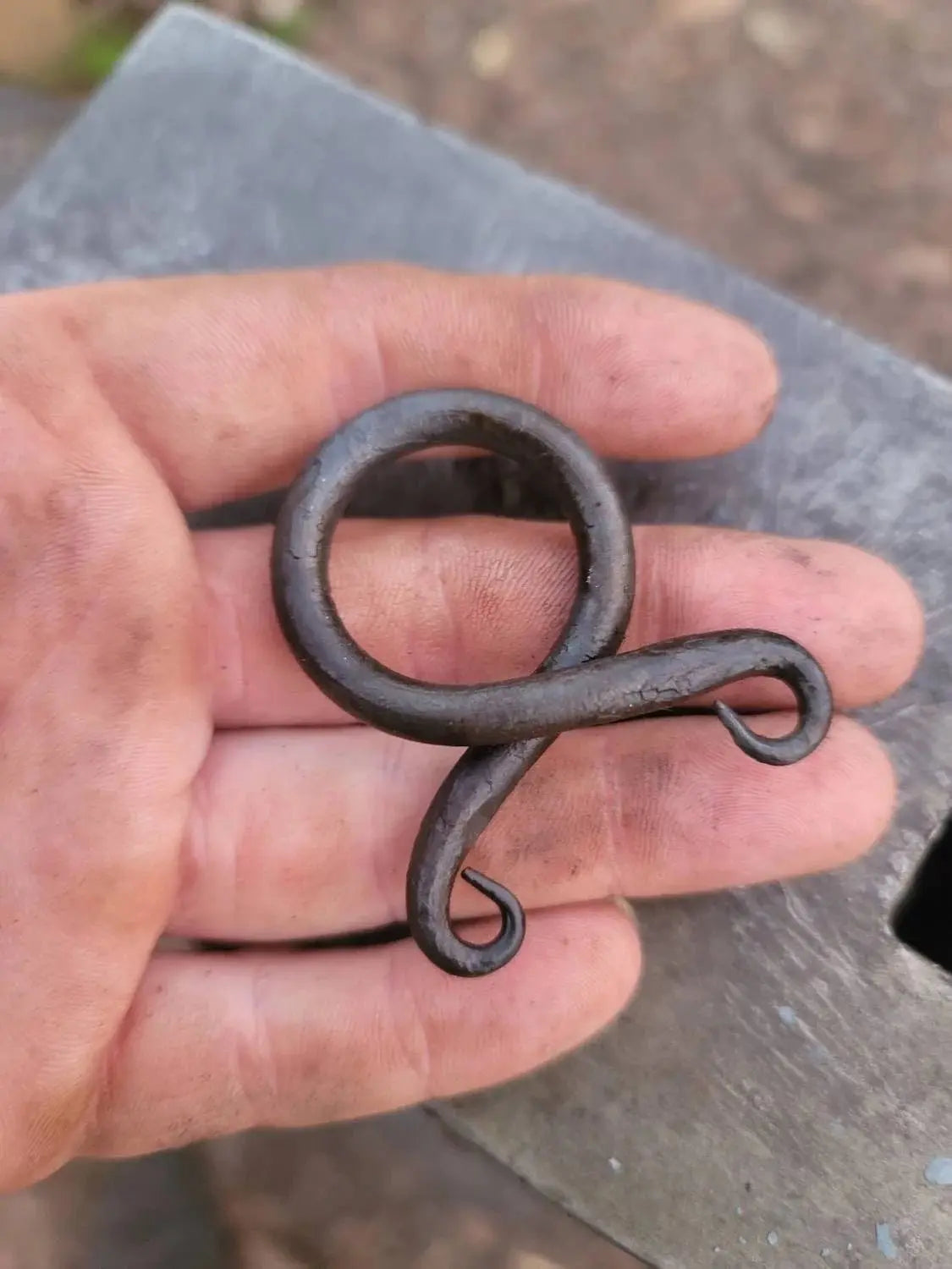 Forged Norse Protection Pendant Redbeard's Forge LLC