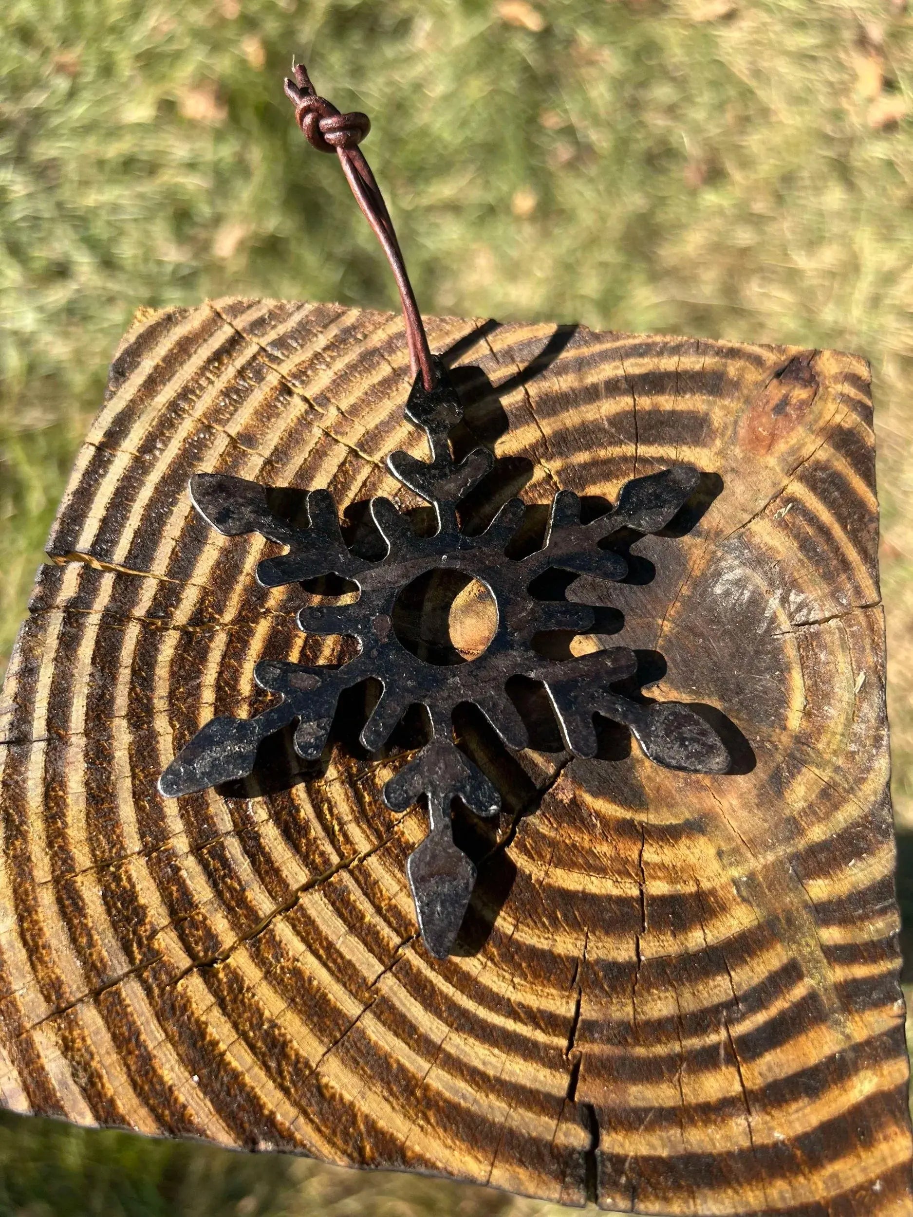 Forged Snowflake Redbeard's Forge LLC