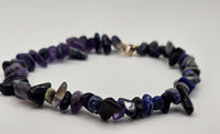 Full view of multicolor gemstone chip bracelet by The Tween Space – Mississippi handmade gift