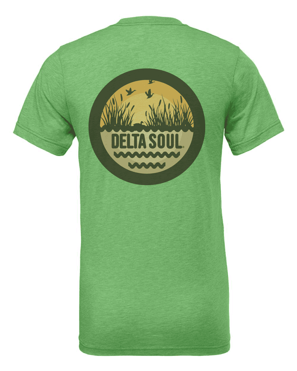 Delta Soul Ducks T-shirt: Mississippi Wildlife Scene, Southern Outdoor Apparel