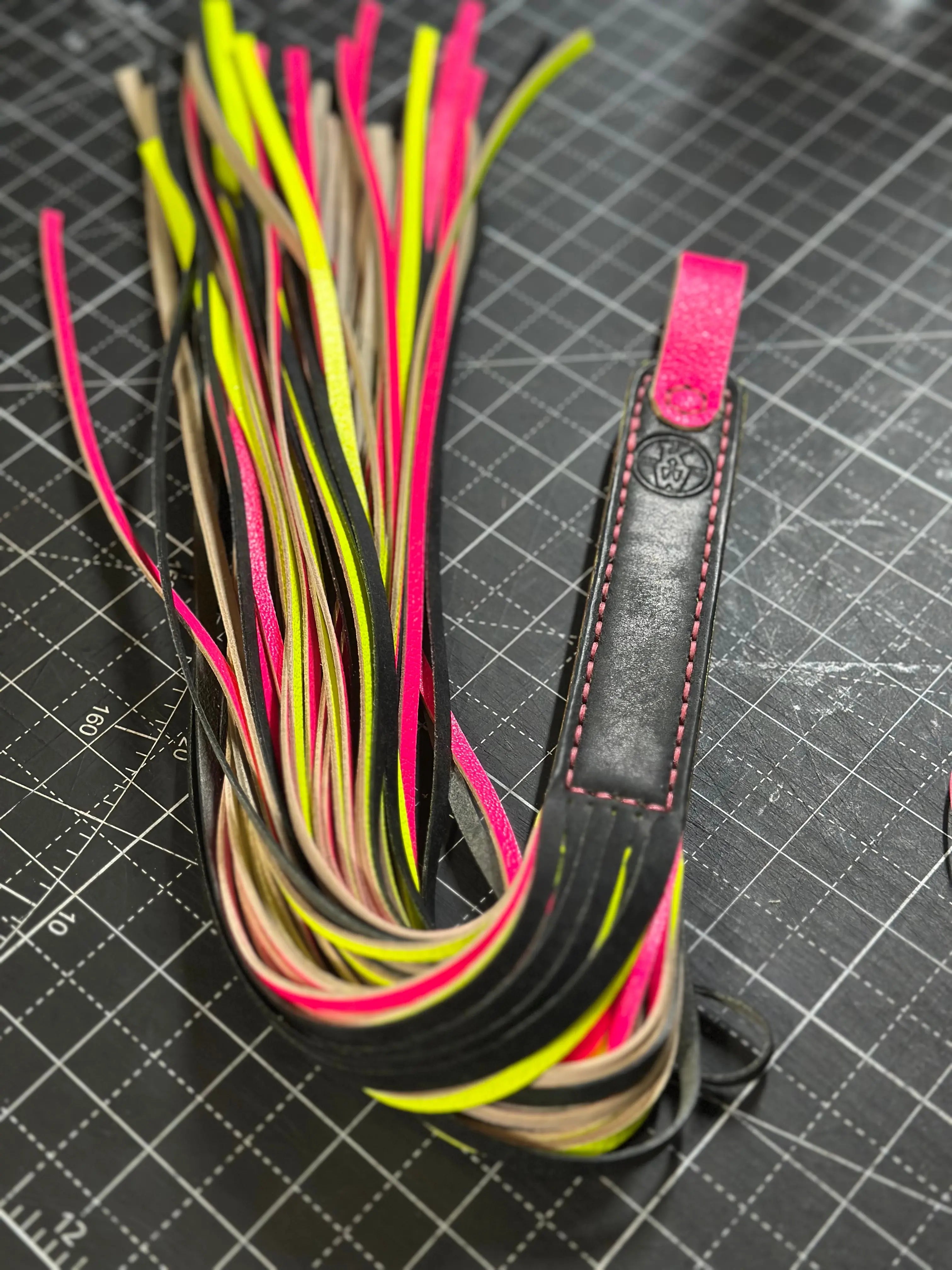 Handcrafted Leather Flogger Kw Leatherworks