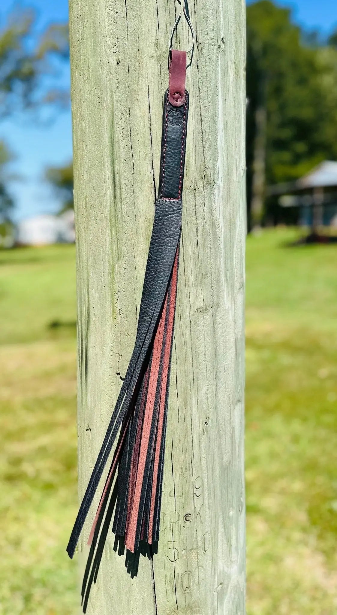 Handcrafted Leather Flogger Kw Leatherworks