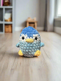 Handmade Pip the Penguin Plush - Cute Crocheted Toy by Klassy Krafts