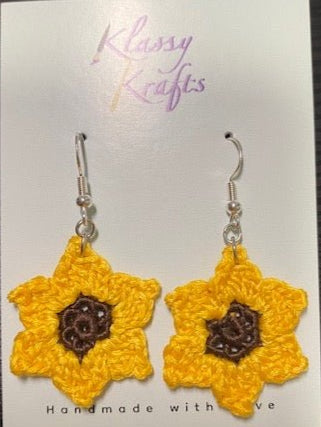 Sunflower Earrings