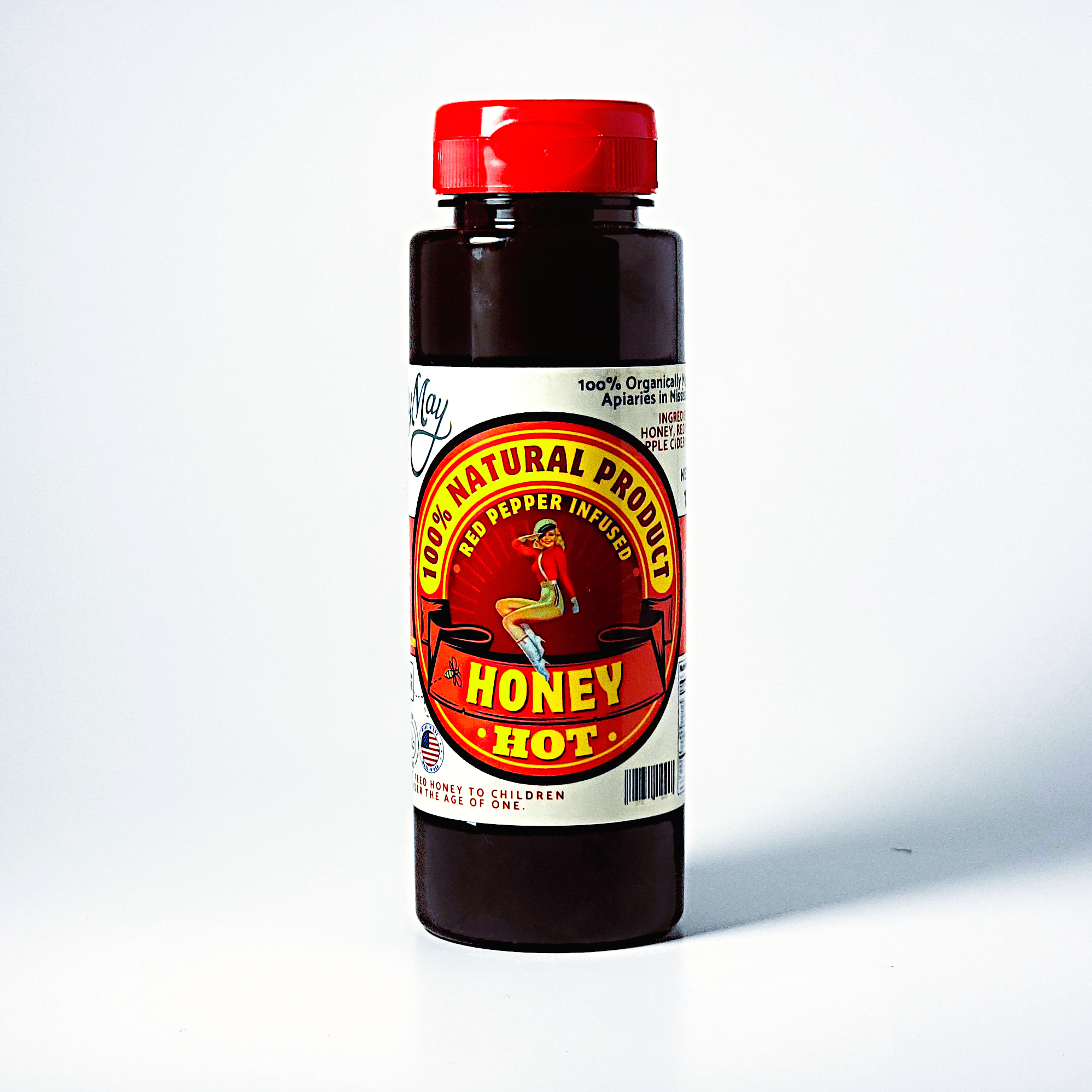 Red Pepper Infused Mississippi Hot Honey - 12oz