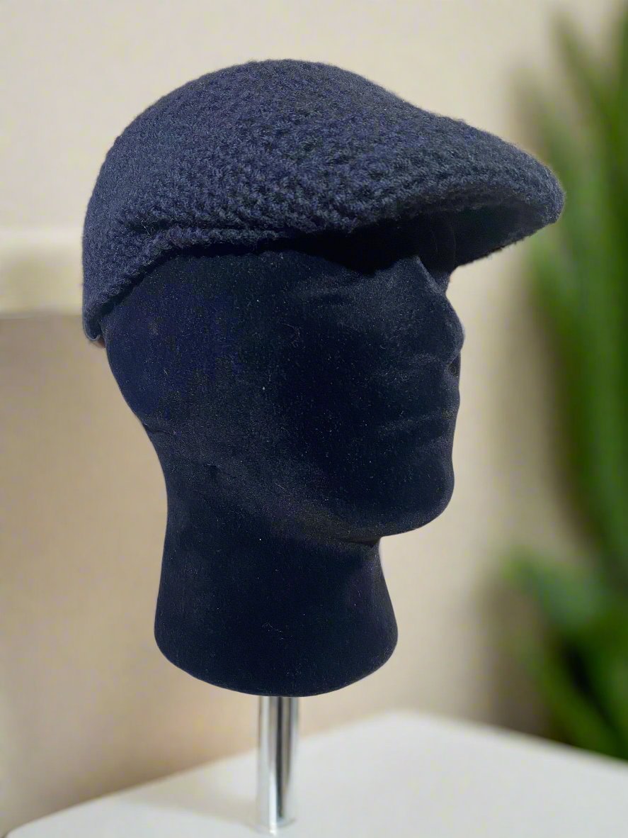 Handmade Crochet Newsboy Cap Kangol Style | Teens Adults | Main Street Collective