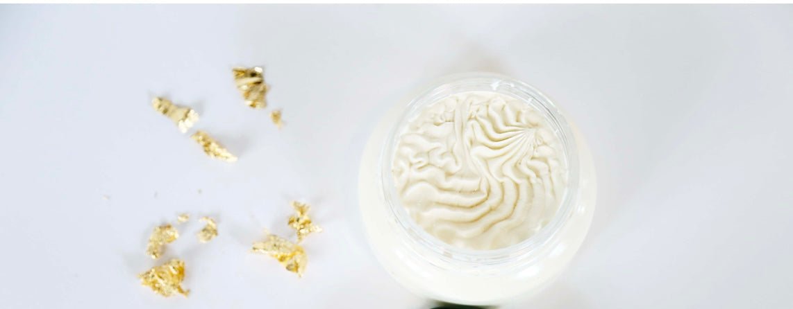 Cocoa Butter Cashmere Body Butter in Jar with Whipped Texture. Natural Body Moisturizer by Main Street Collective