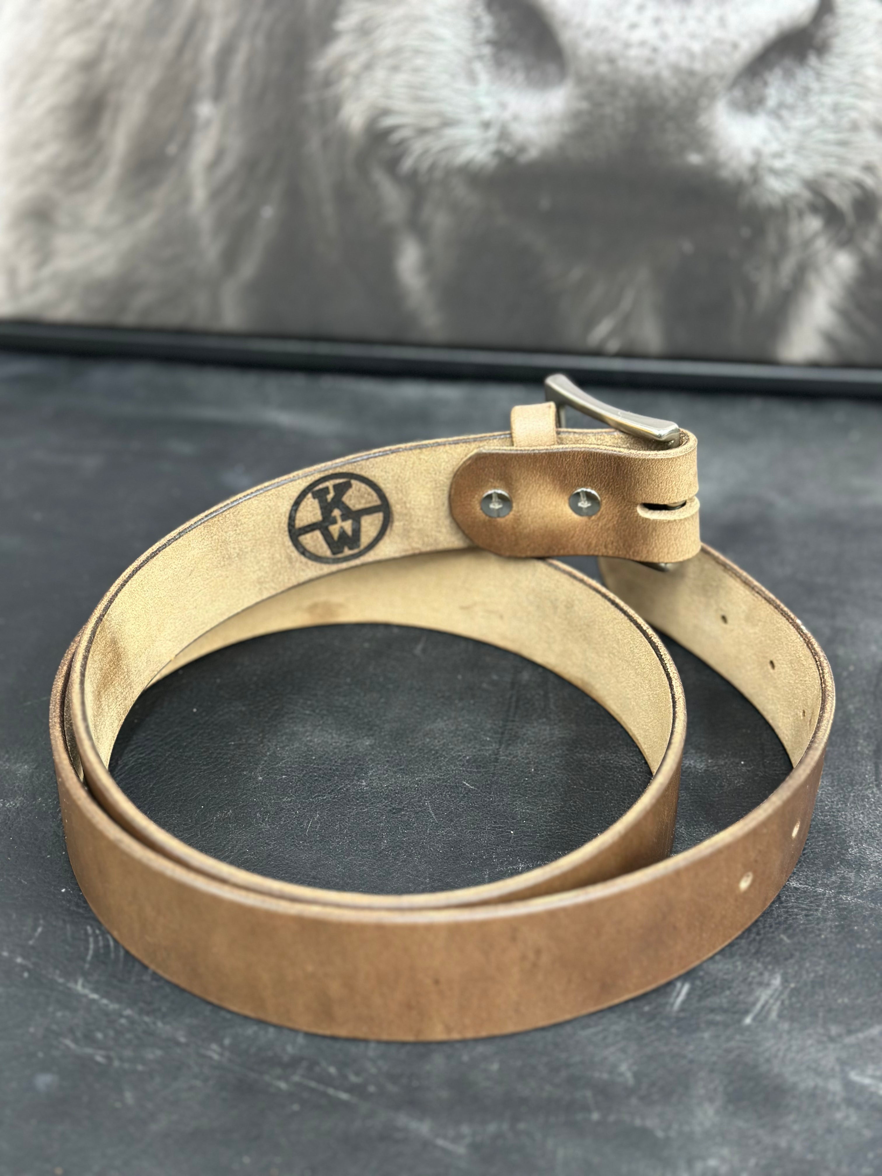 Custom Leather Belt