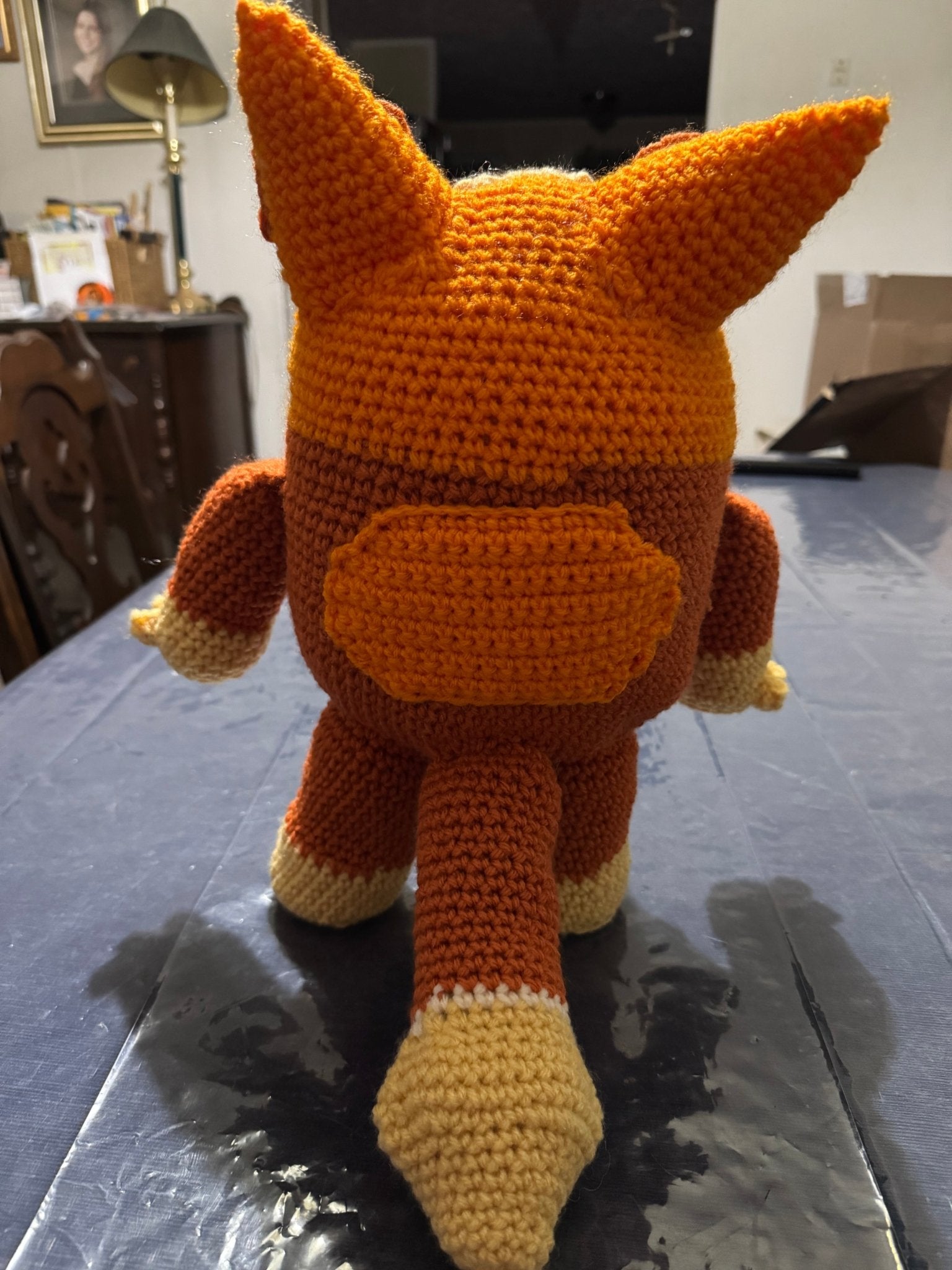Crochet Bingo Toy from Bluey at Main Street Collective - Handmade Plushie