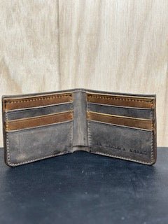 Brown Leather Bi-Fold Wallet | Main Street Collective | Card Holder